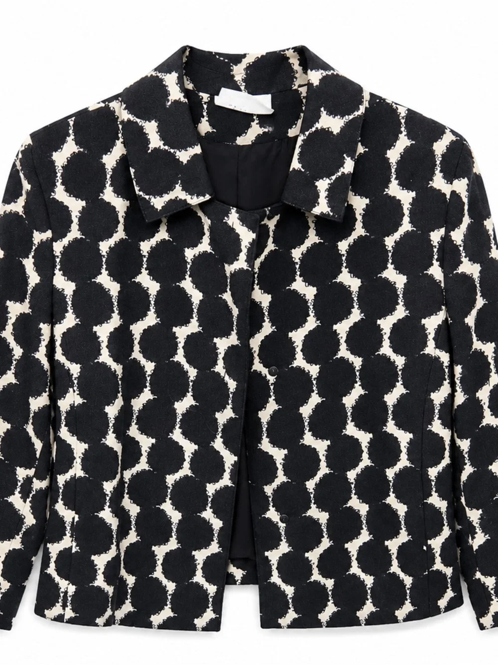 Akris Punto Wool Patterned Women's Jacket US 8